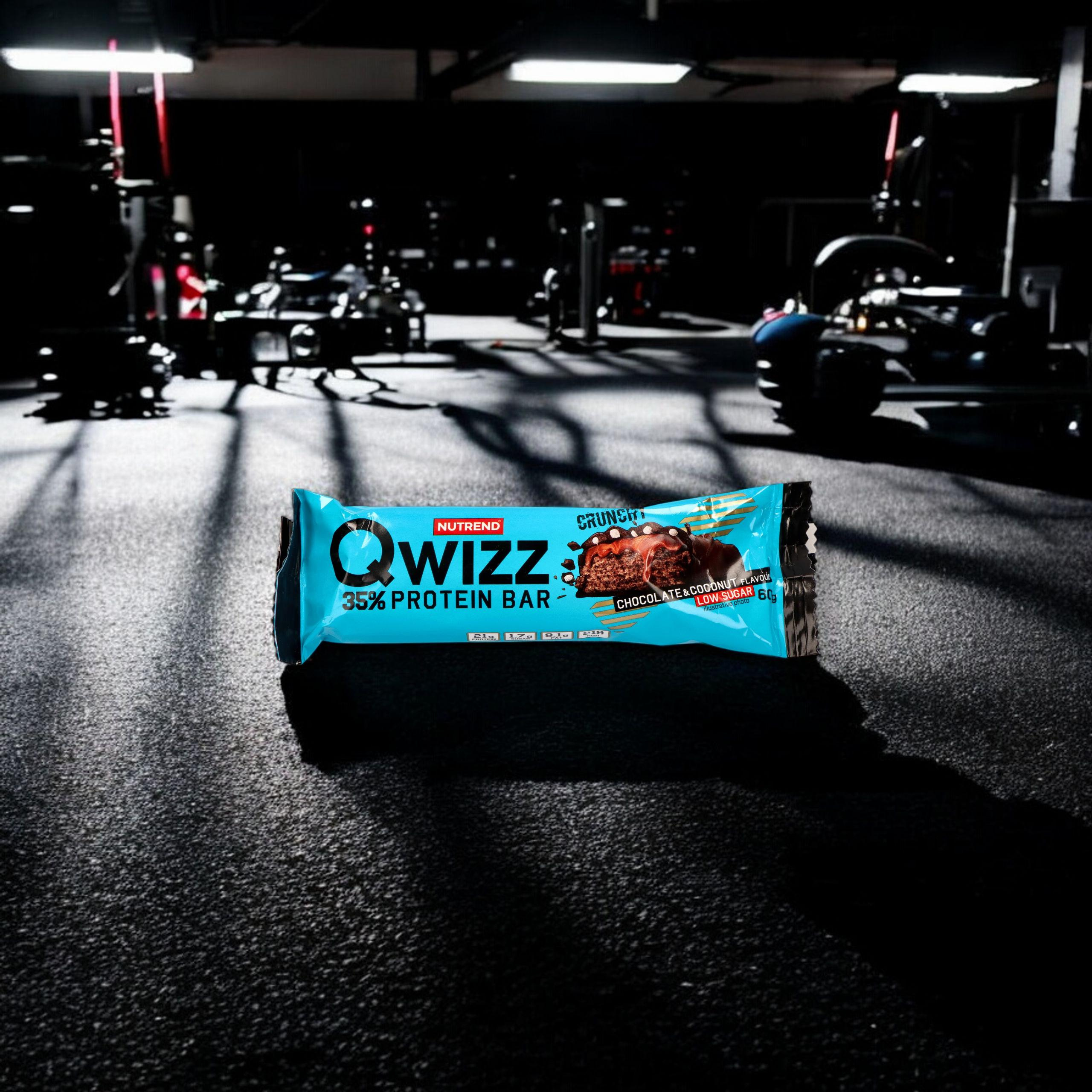 NUTREND Baton QWIZZ Protein Bar - 3x 60g