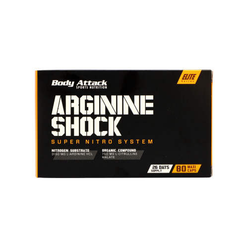 BODY ATTACK Arginine Shock - 3x 80caps