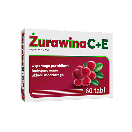 ALG PHARMA - 3x Żurawina C+E 60tabs.