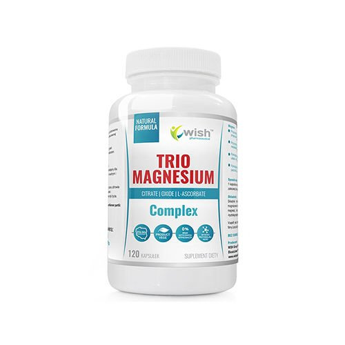 WISH Pharmaceutical Trio Magnesium Complex 400mg - 120caps