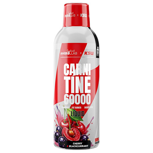HIRO.LAB x KSW - Carnitine 60000 - 500ml - Cherry Blackcurrant