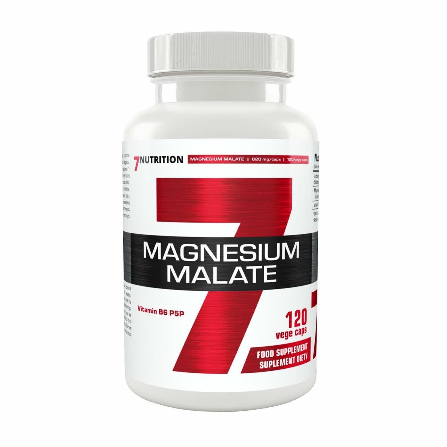 7 NUTRITION - Magnesium Malate - 2x 120vcaps.