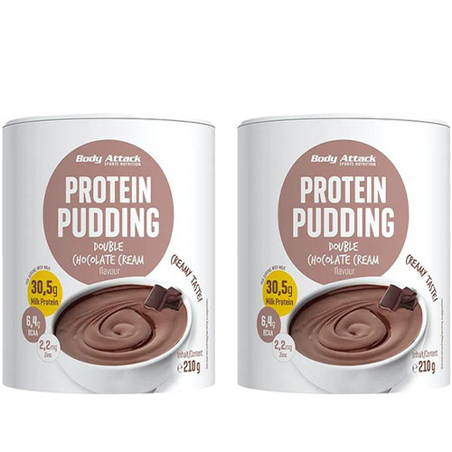 BODY ATTACK Protein Pudding - 2x 210g