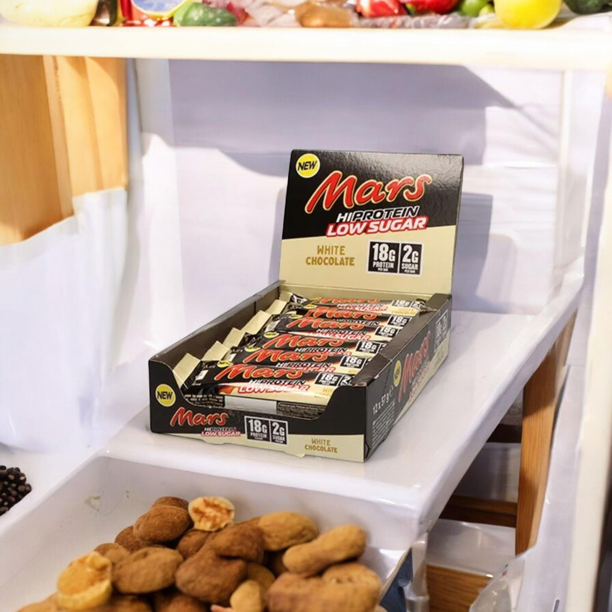 Mars - Baton Mars HIProtein LS Bar - 12x 57g - White Chocolate