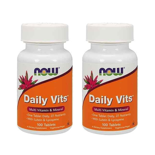 NOW Daily Vits - 2x 100tabs