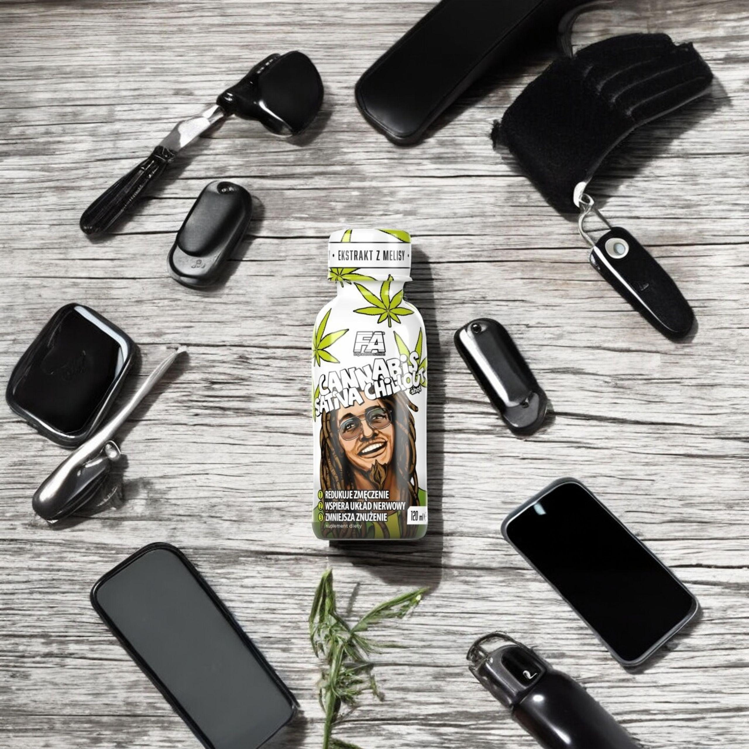 FITNESS AUTHORITY - Cannabis Sativa Chillout Shot  - 120ml - Konopia