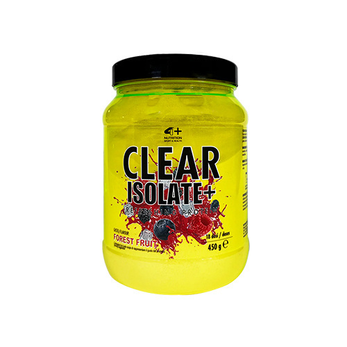 4+ NUTRITION - Clear Isolate+ - 2x 450g - Forest Fruit