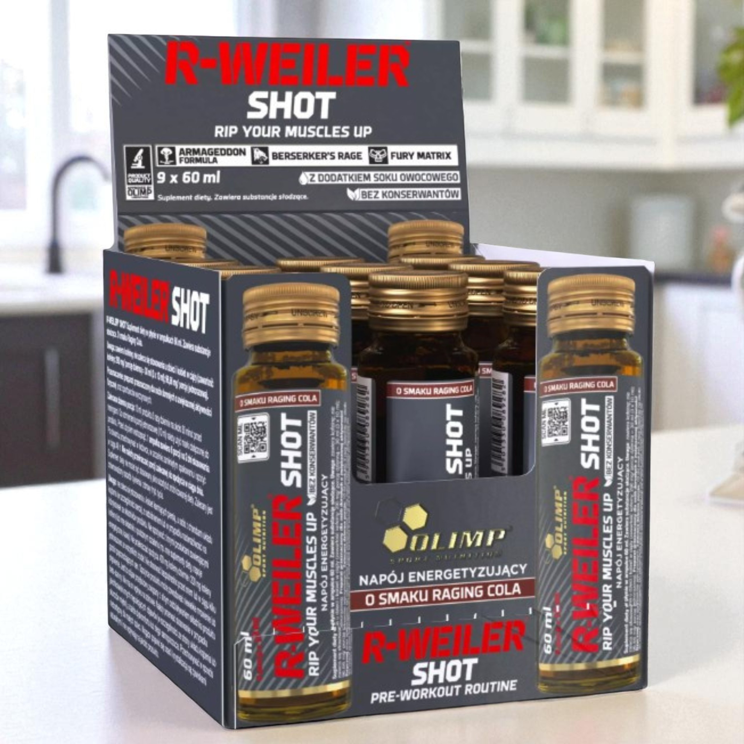 OLIMP - R-Weiler Shot - 9x 3x 60ml Cola