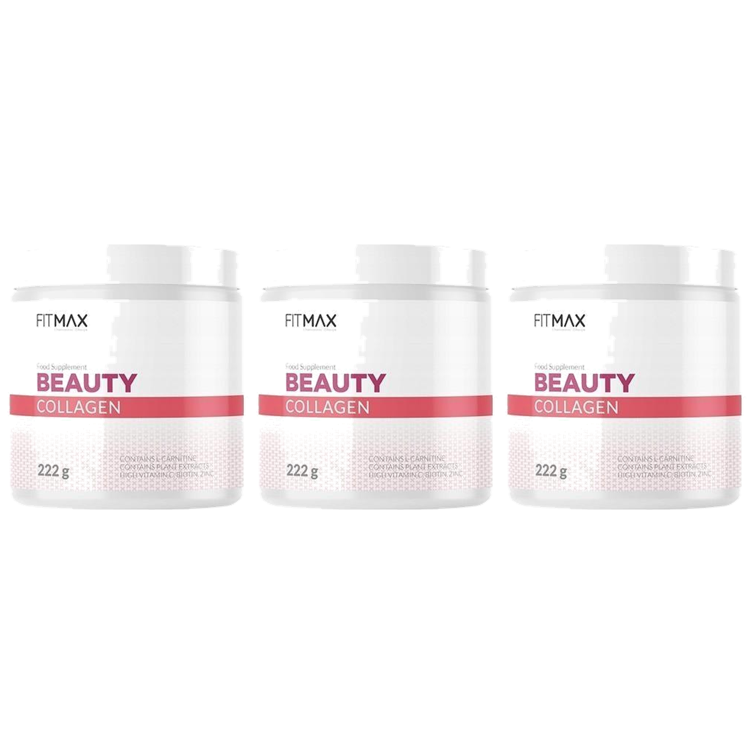 FITMAX Beauty Collagen - 3x 222g