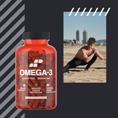MP NUTRITION Omega-3 - 3x 90softgels