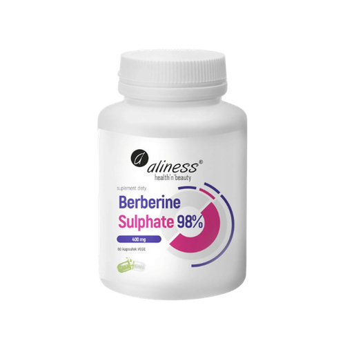 ALINESS Berberine Sulphate 98% 400 mg - 60vcaps