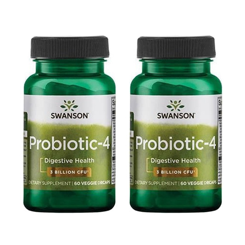 SWANSON Probiotic - 4 - 2x 60vcaps
