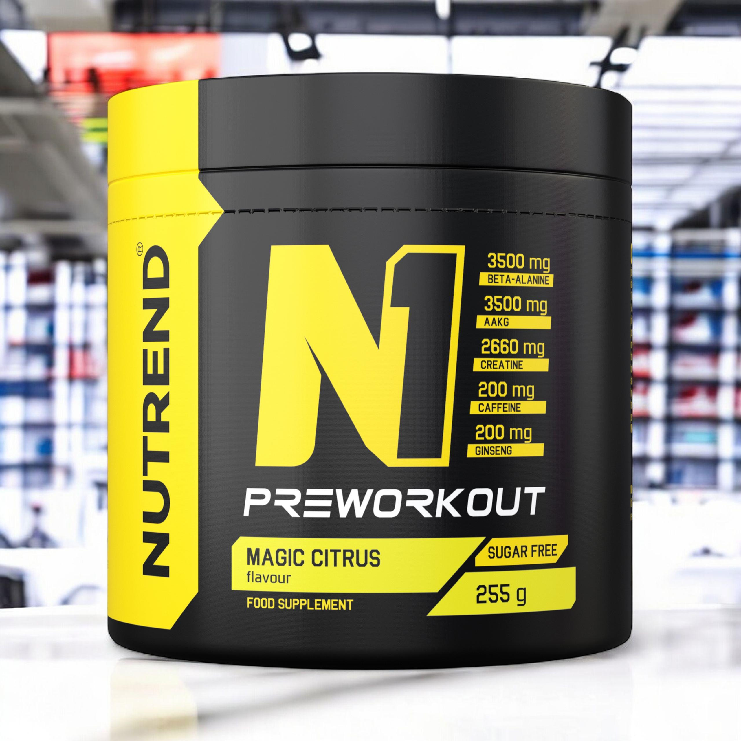NUTREND N1 Pre Workout - 2x 255g
