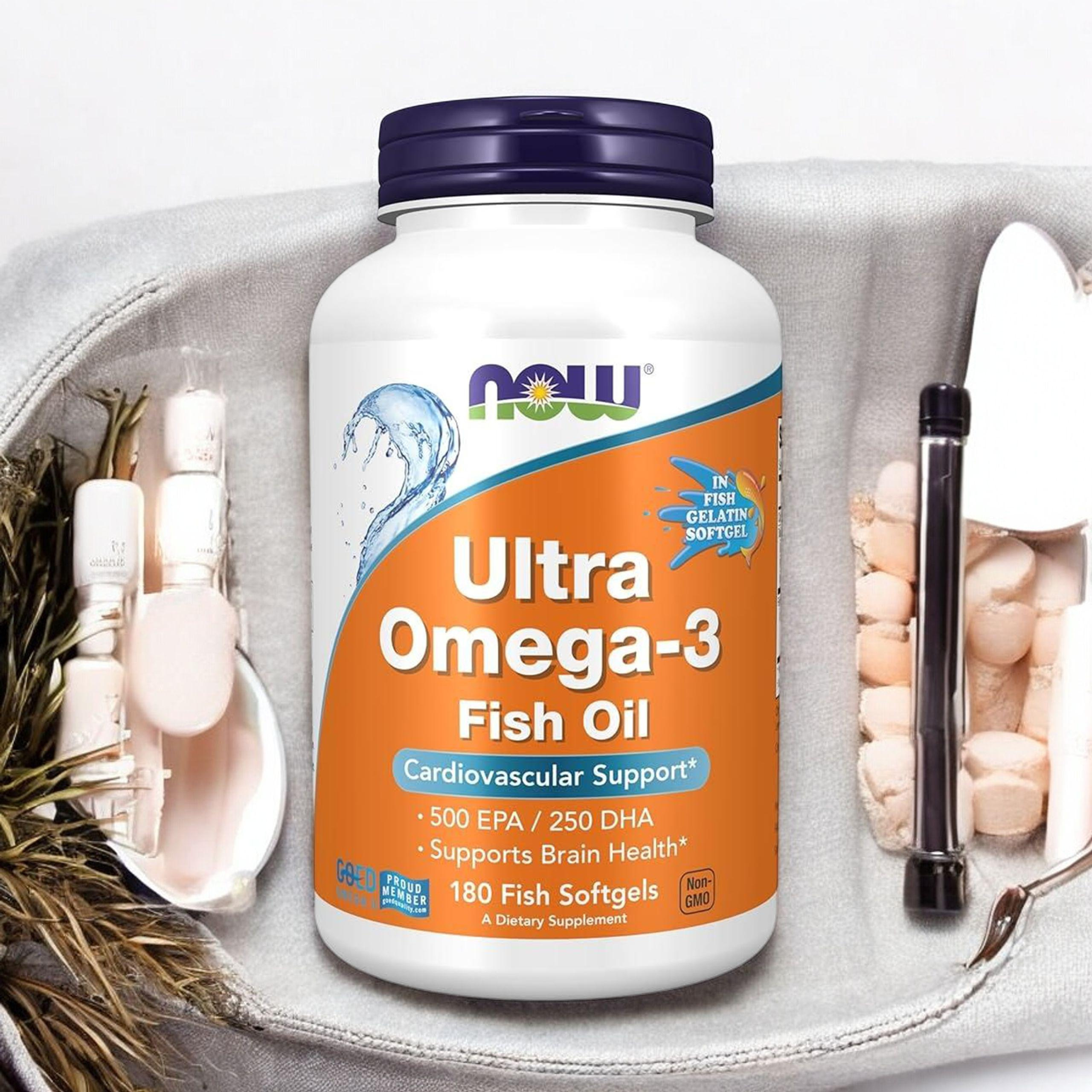 NOW - Ultra Omega-3 - 2x 180softgels