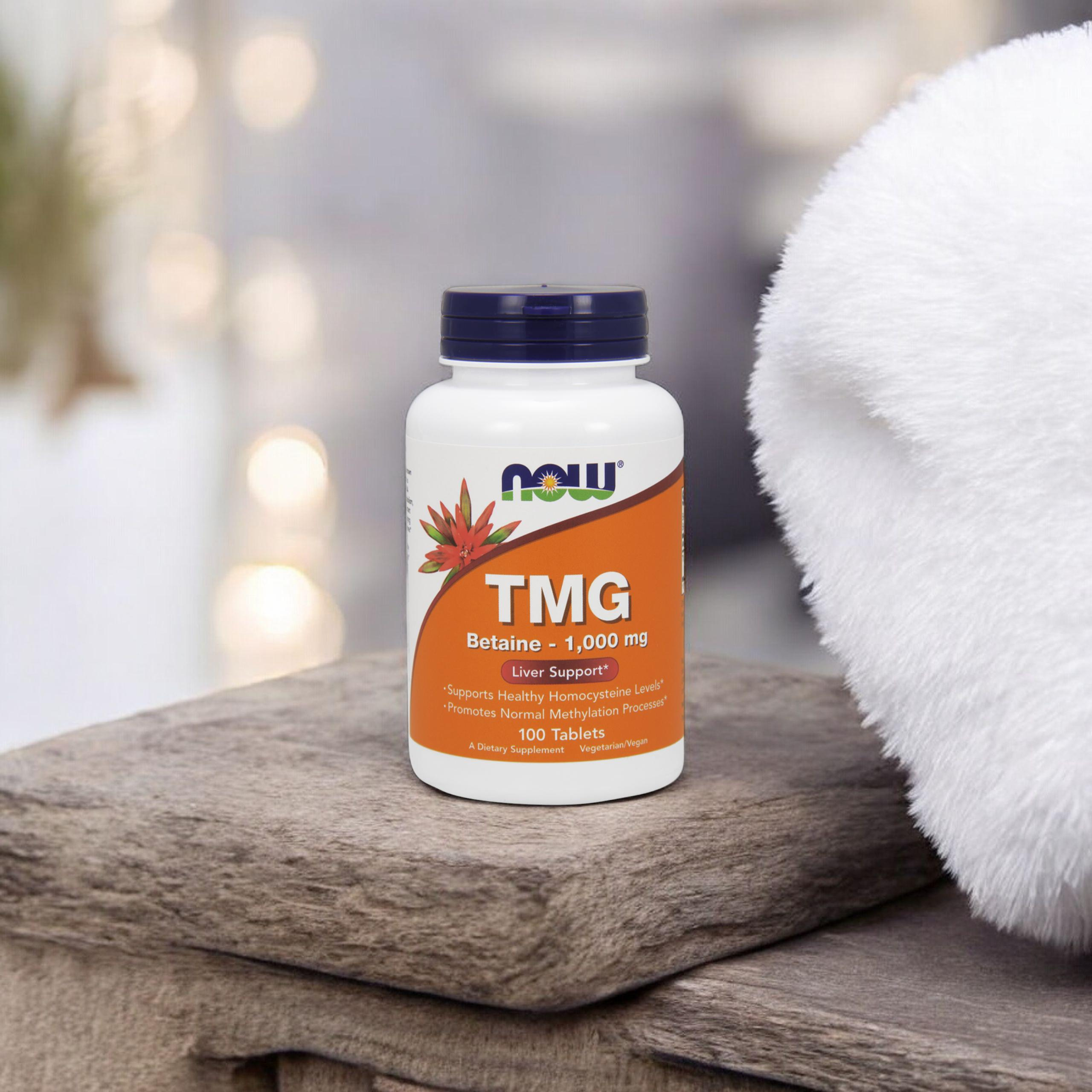 NOW TMG 1000mg - 2x 100tabs.