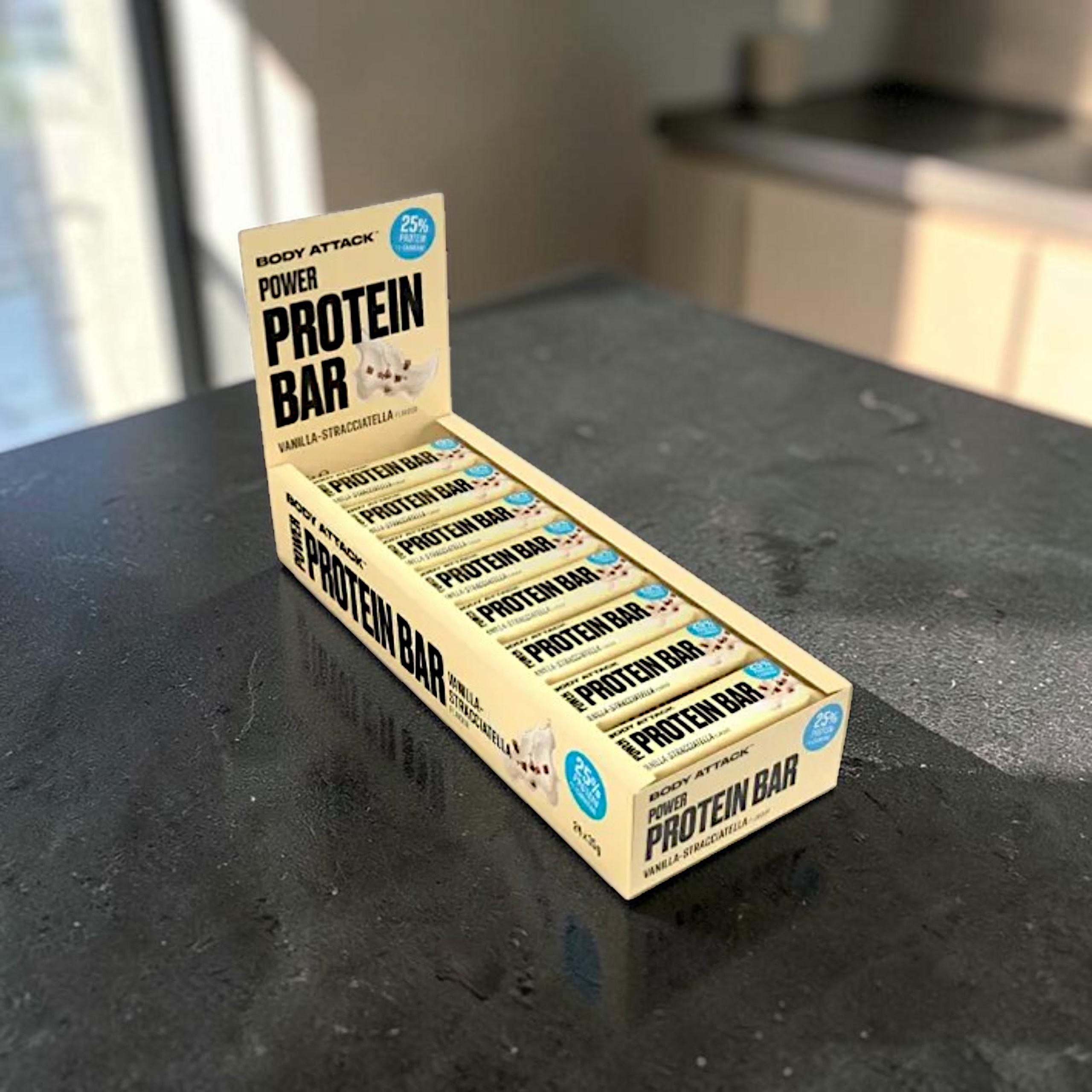 BODY ATTACK - Power Protein Bar - 24x 3x 35g