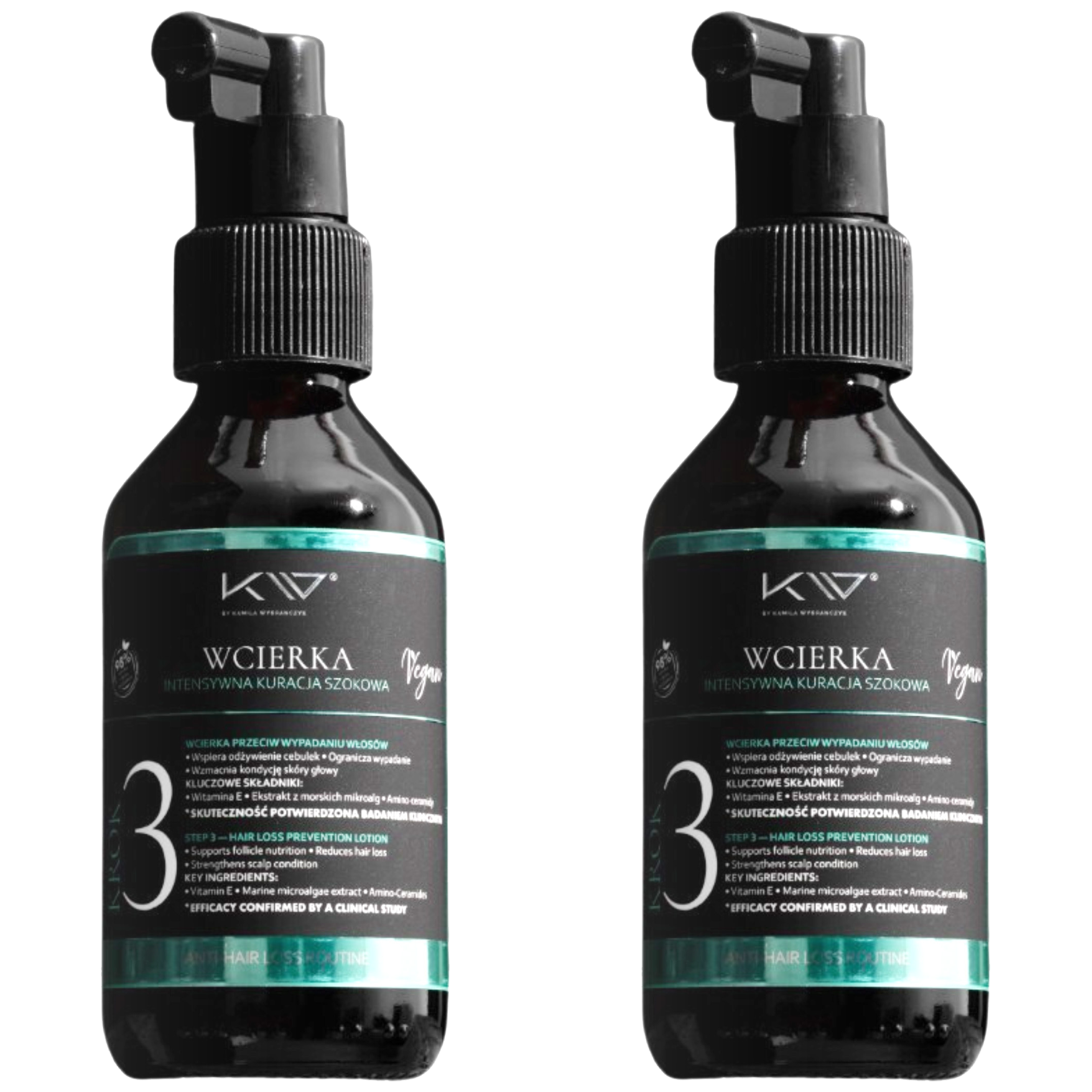 KAMILA WYBRAŃCZYK - Wcierka Intensywna Kuracja Szokowa - 2x 100ml