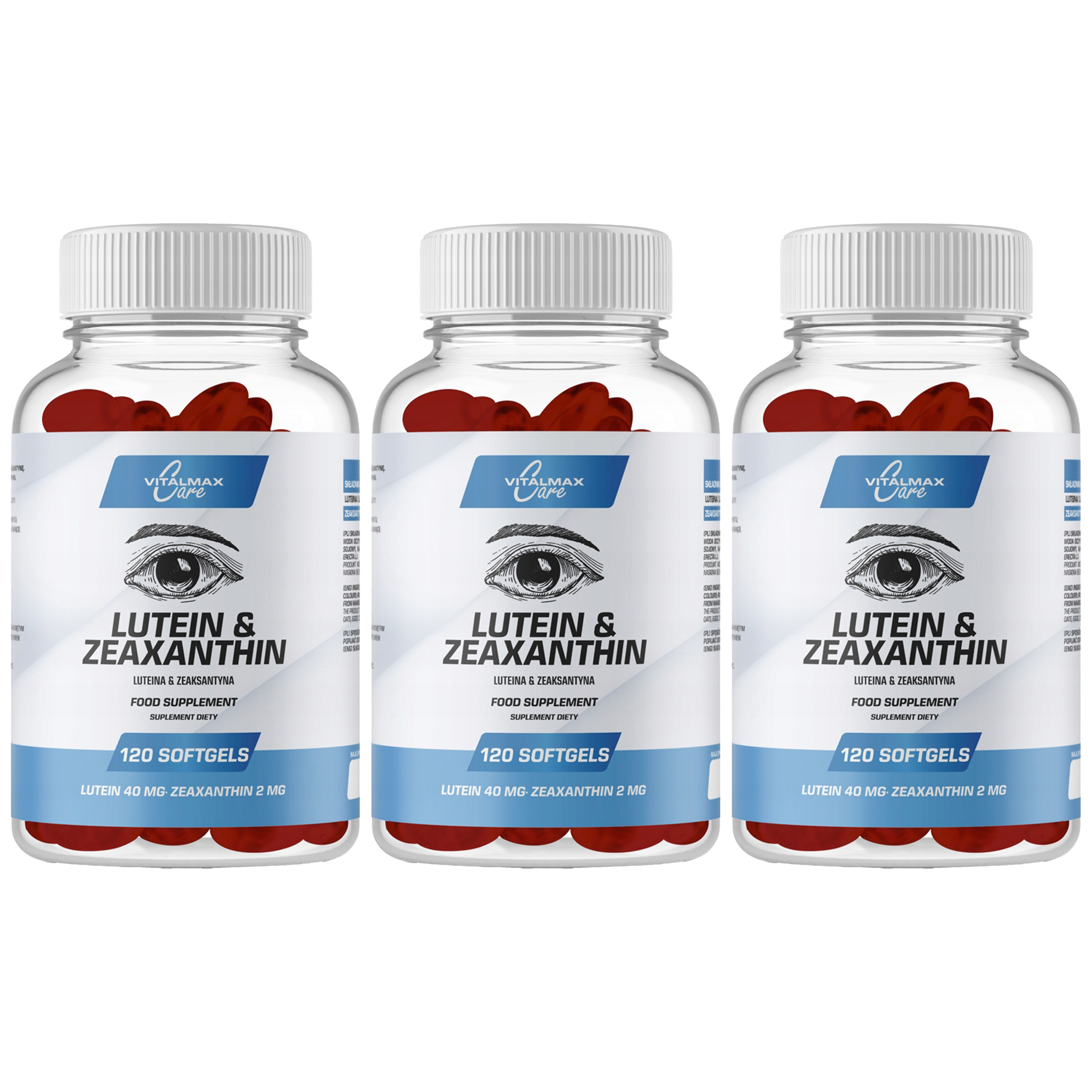 VITALMAX - Lutein & Zeaxanthin 120 - 3x 120softgels