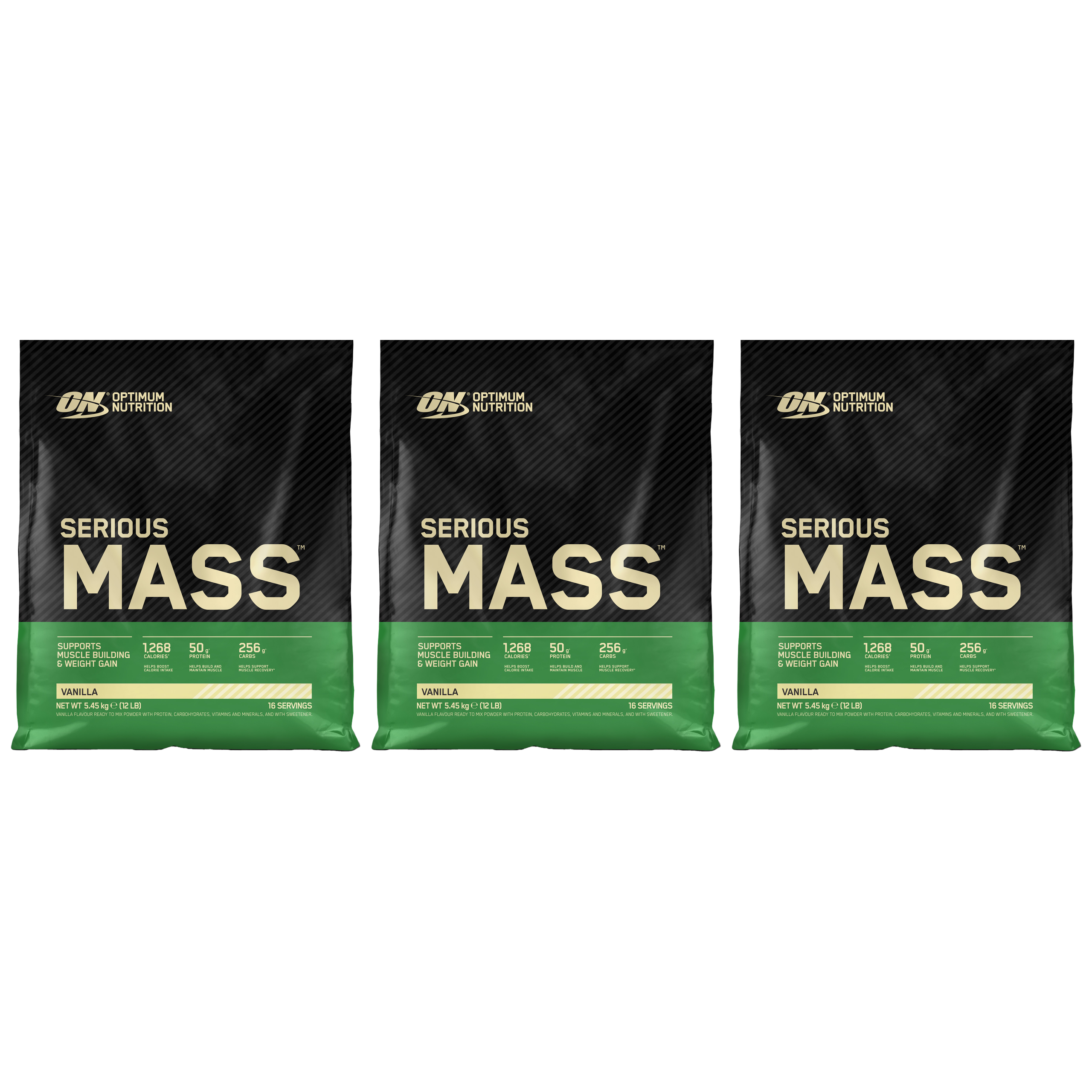 OPTIMUM NUTRITION Serious Mass - 3x 5450g