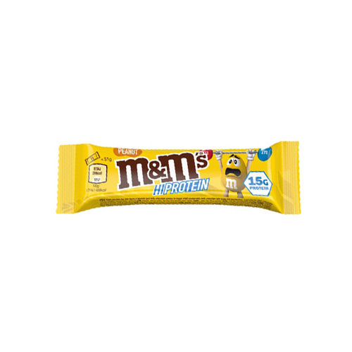 Mars Baton M&M's HIProtein Bar - 2x 51g - Peanut