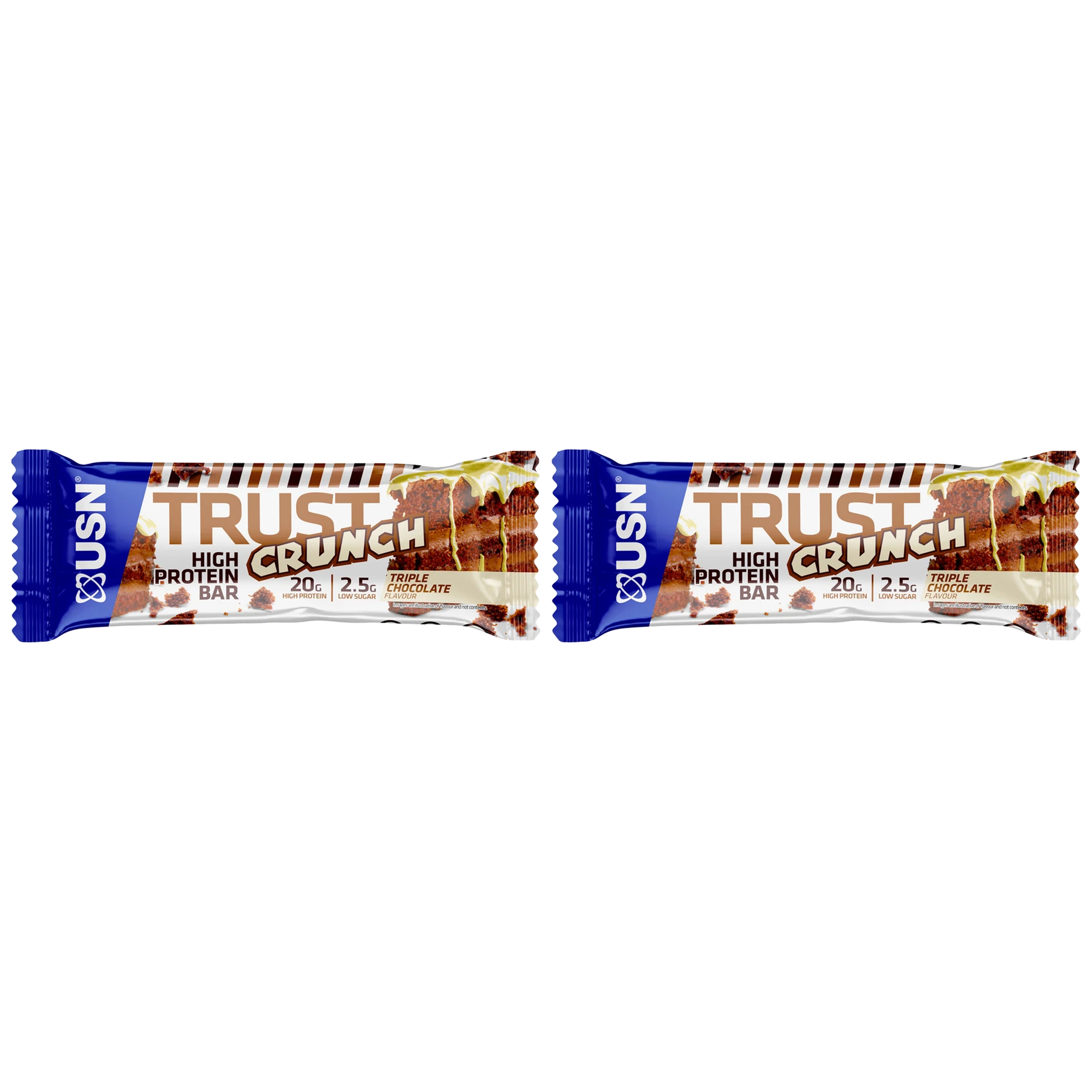 Ultimate Sports Nutrition USN Trust Crunch - 2x 60g