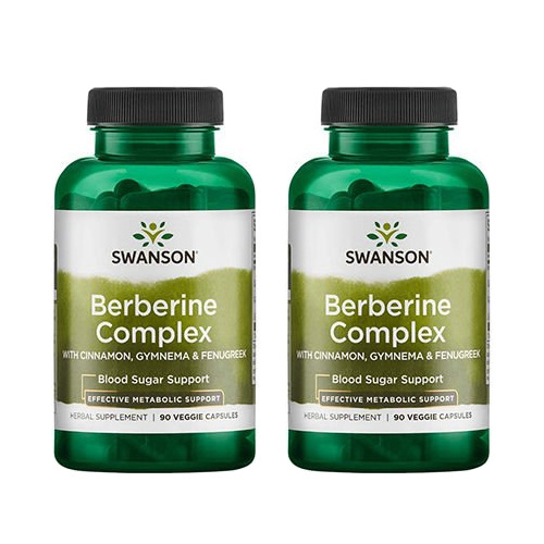 SWANSON Berberine Complex - 2x 90vcaps.