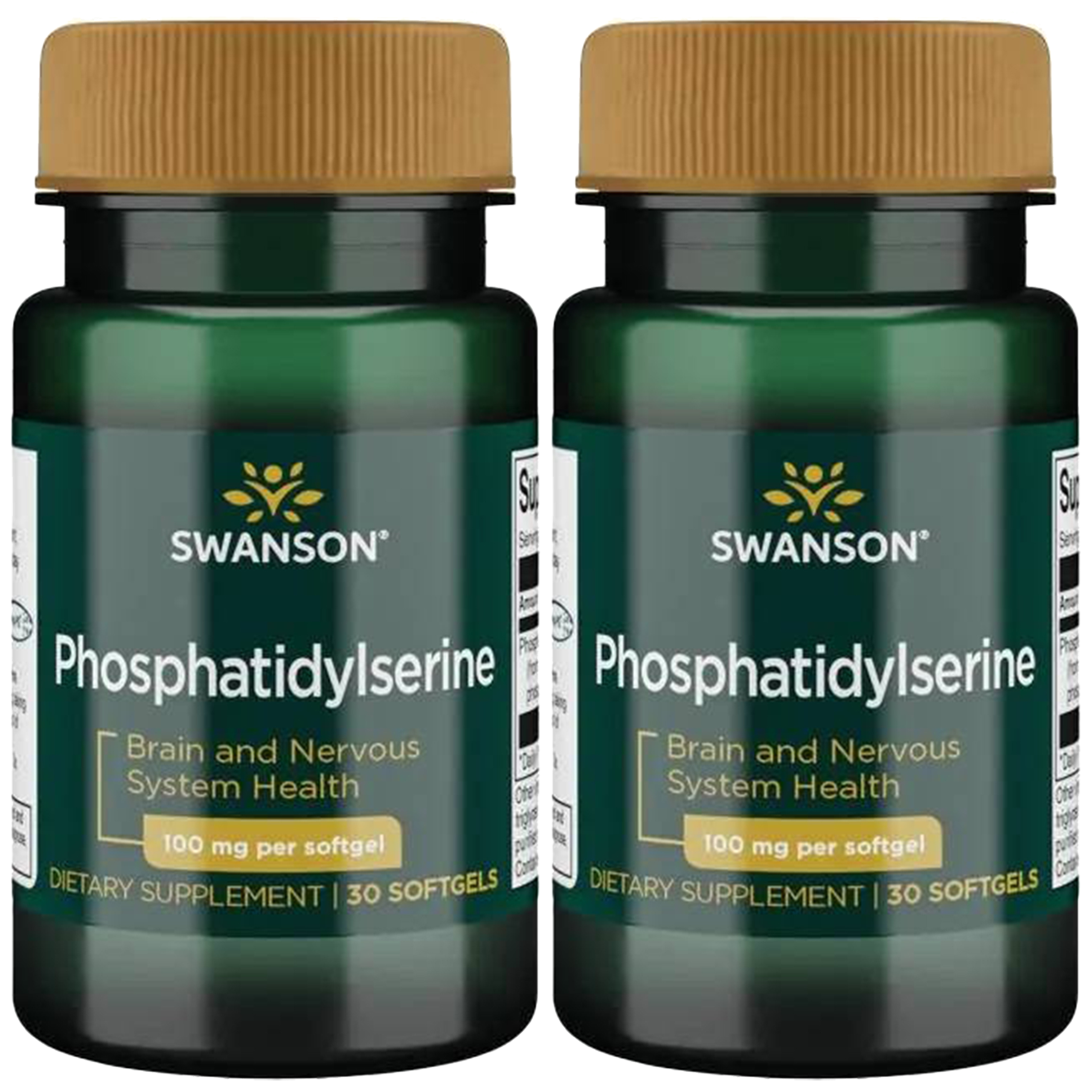 SWANSON Phosphatidylserine 100mg - 2x 30softgels