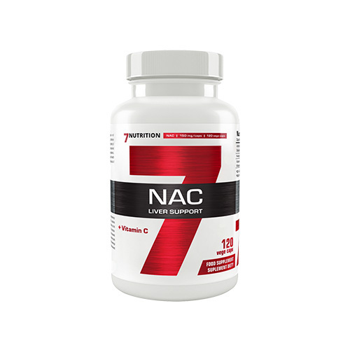 7 NUTRITION NAC + Vitamin C - 3x 120vcaps