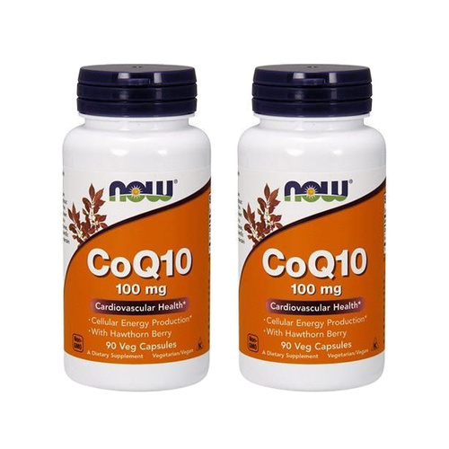 NOW CoQ10 ( Koenzym Q10 ) 100mg - 2x 90vegcaps