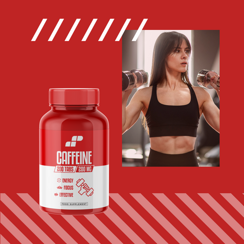 2x MP NUTRITION Caffeine 200mg - 200tabs