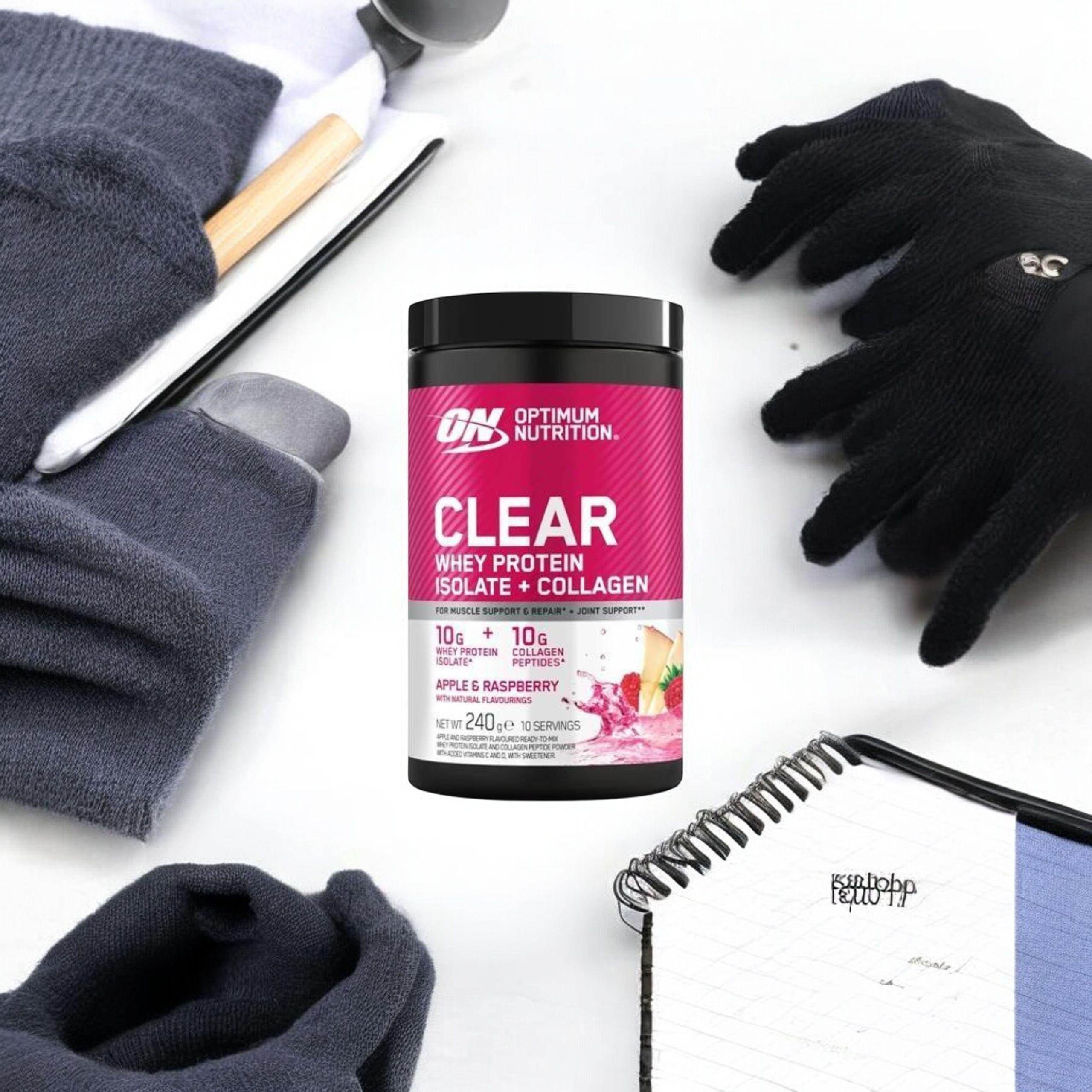 OPTIMUM NUTRITION - Whey Collagen - 240g - Apple Raspberry