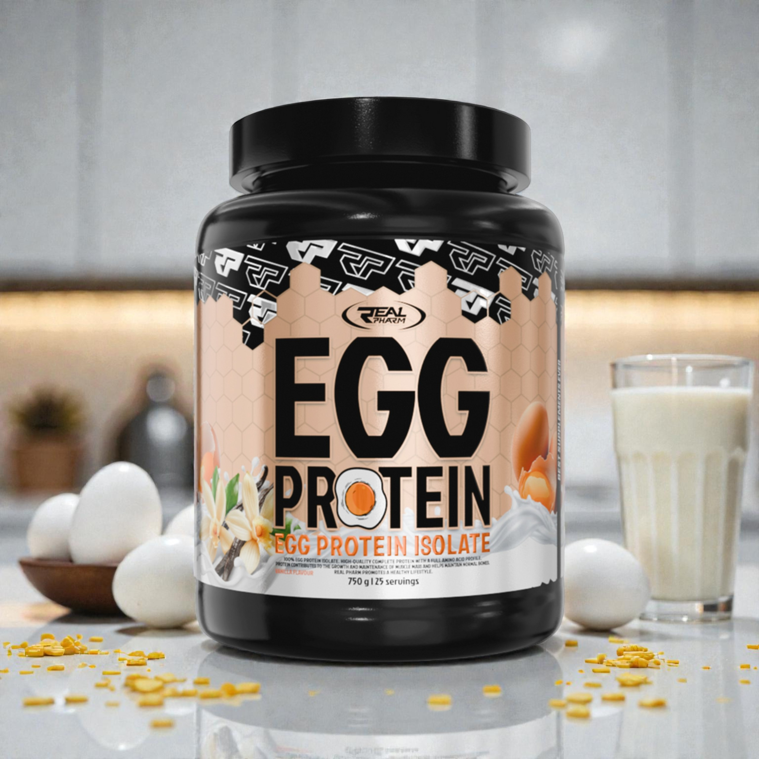 REAL PHARM - Egg Protein Isolate - 2x 750g