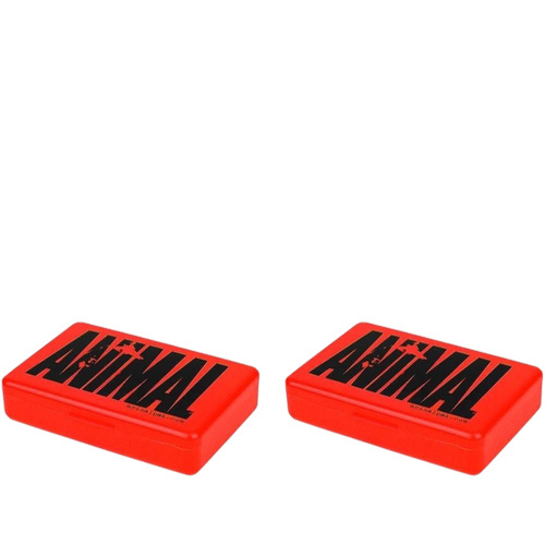 UNIVERSAL - Pill Box Animal - 2x Red Black