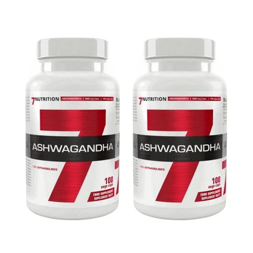 7 NUTRITION - Ashwagandha - 2x 100vcaps.