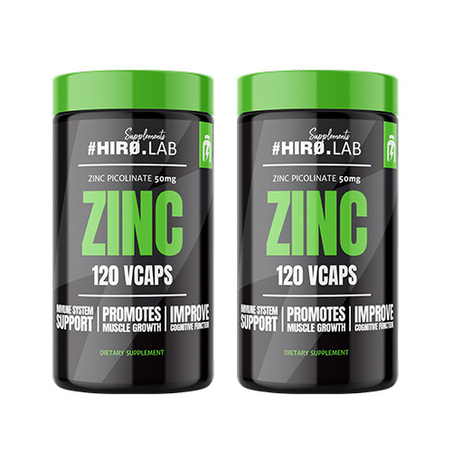 HIRO.LAB Zinc - 2x 120 vcaps - Cynk