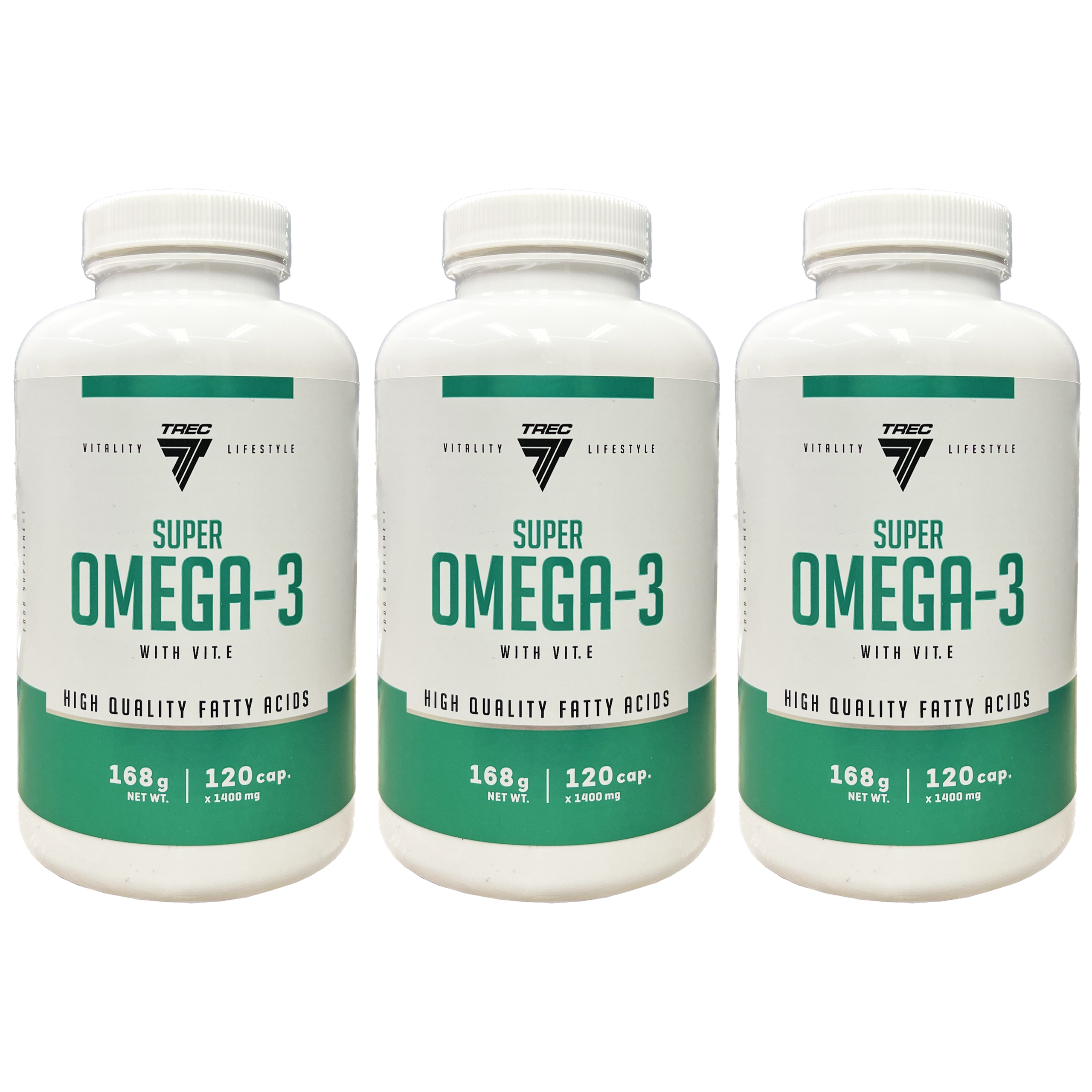 TREC Super Omega-3 - 3x 120caps