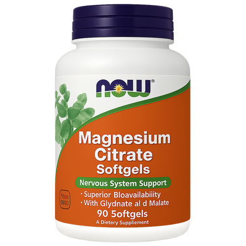 NOW - Magnesium Citrate - 90softgels