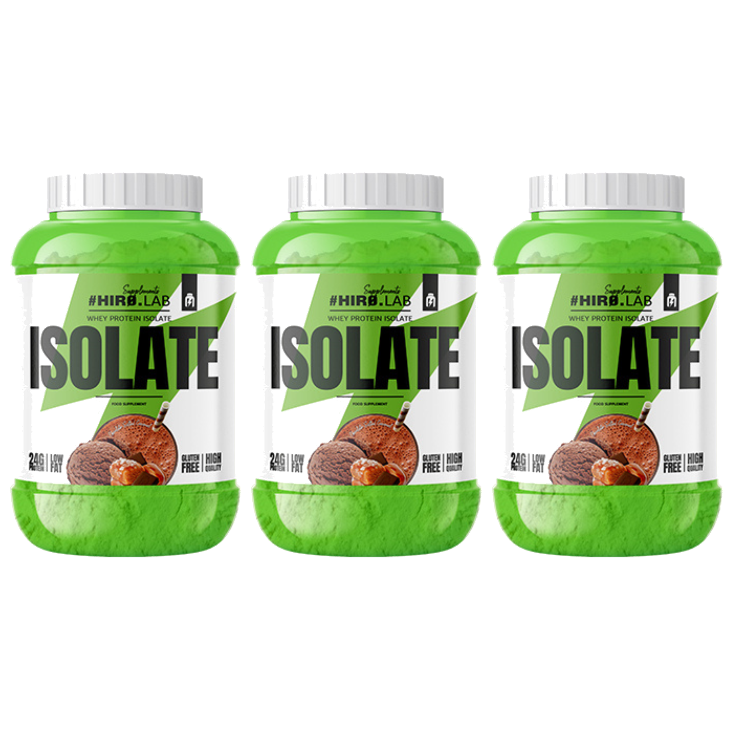 HIRO.LAB Whey Protein Isolate - 3x 1800g