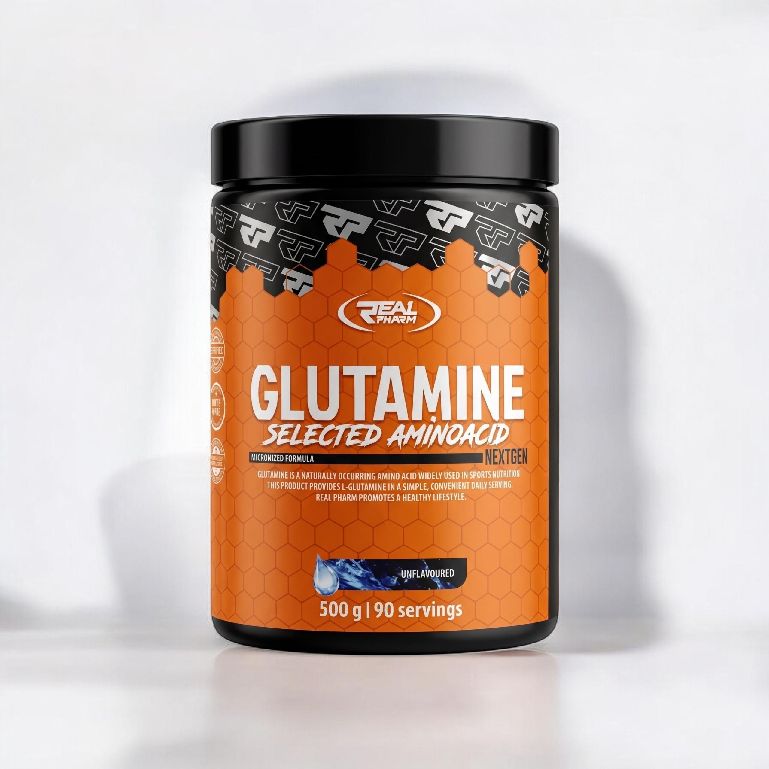 REAL PHARM Glutamine - 500g - Glutamina