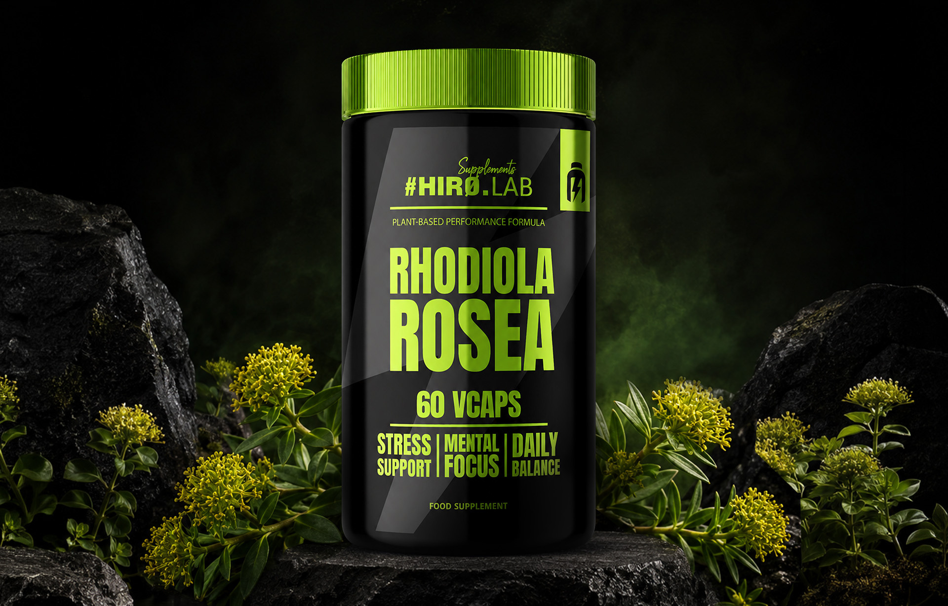 HIRO.LAB Rhodiola Rosea (Różeniec Górski) 144mg - 3x 60vcaps