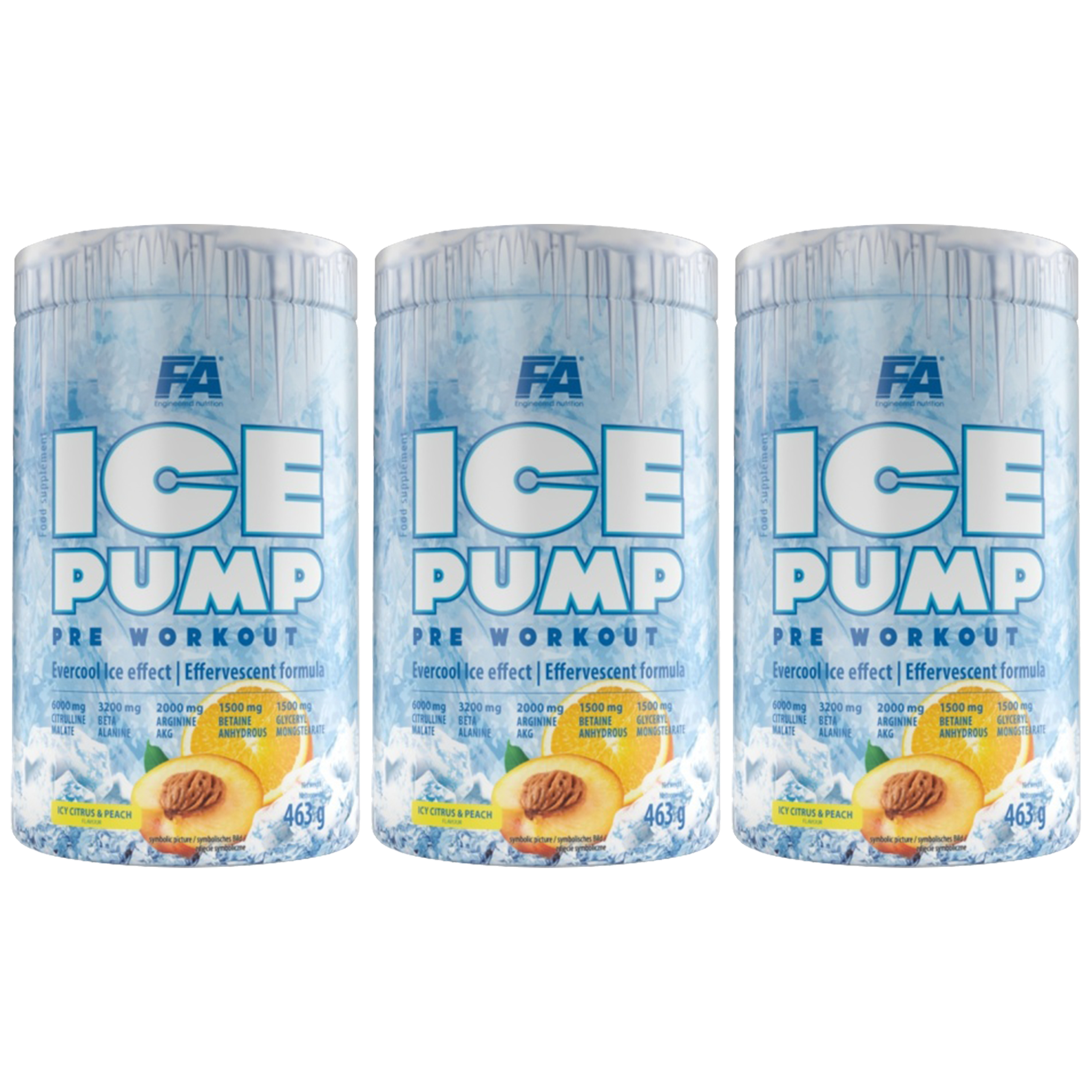 FITNESS AUTHORITY Ice Pump - 3x 463g