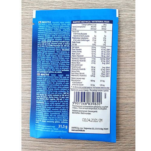 ACTIVLAB Iso Active - 31.3x 5g