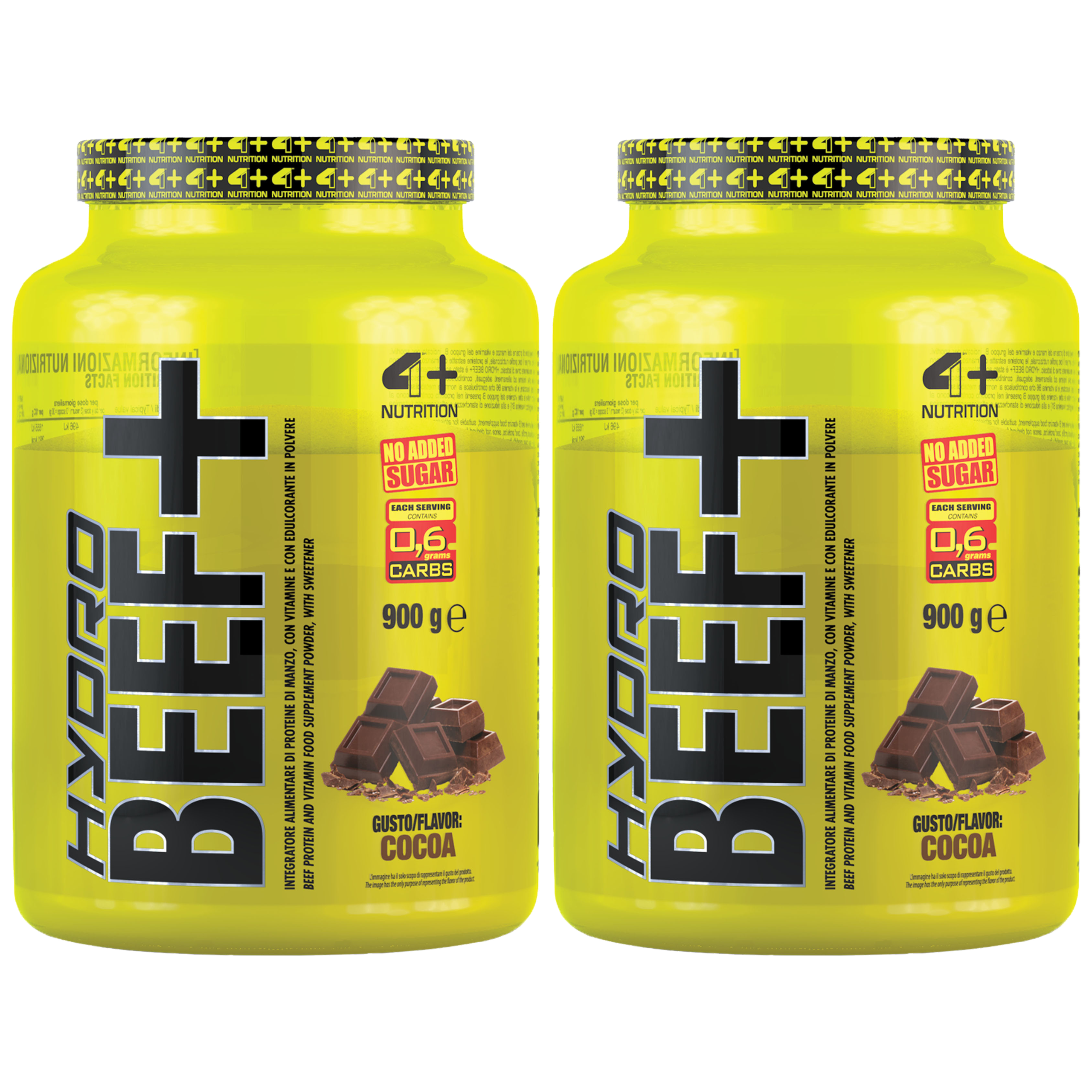 4+ NUTRITION Hydro Beef+ - 2x 900g