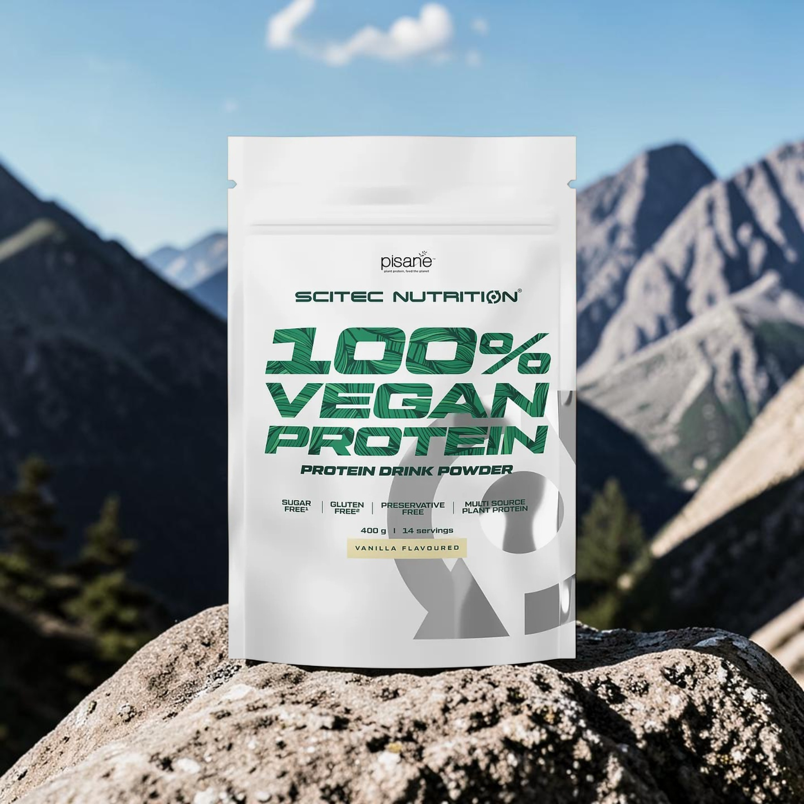 SCITEC - 100% Vegan Protein - 3x 400g - Vanilla