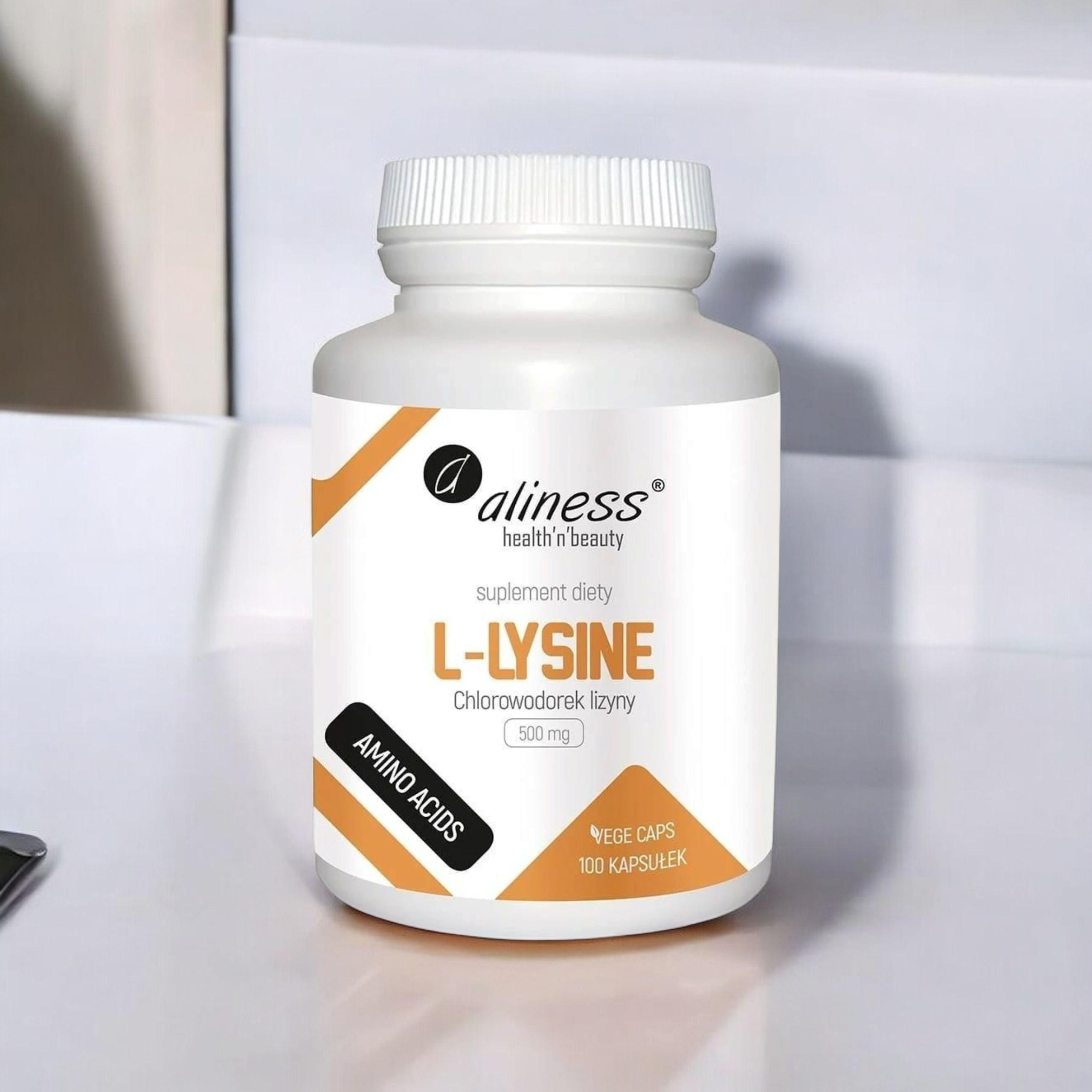 ALINESS - L-Lysine 500mg - 100vcaps.