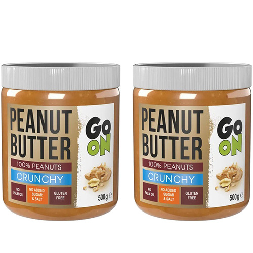 GO ON NUTRITION Peanut Cream - 100% Orzechów Arachidowych - 2x 500g