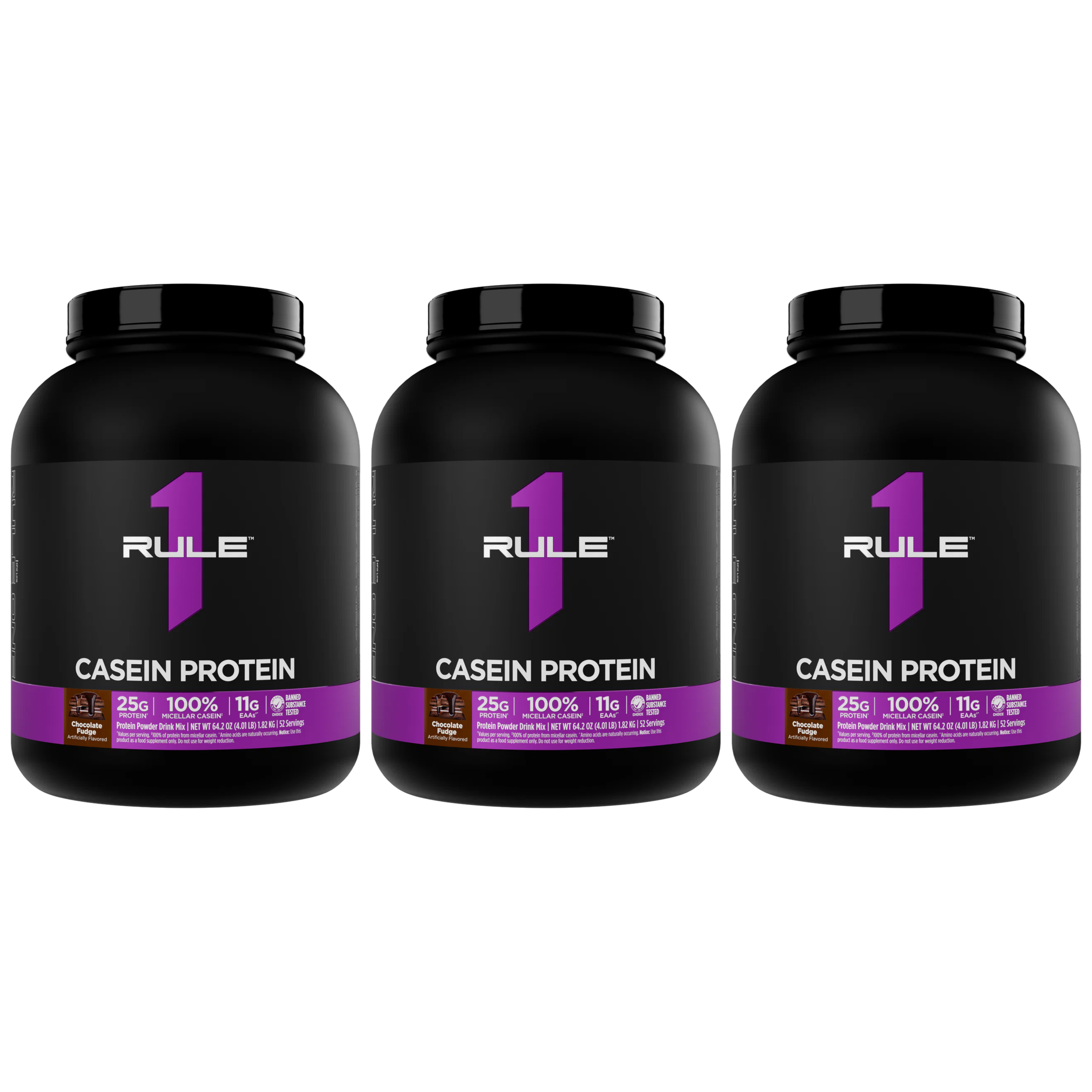 RULE1 - R1 Caseine Protein - 3x 1820g 