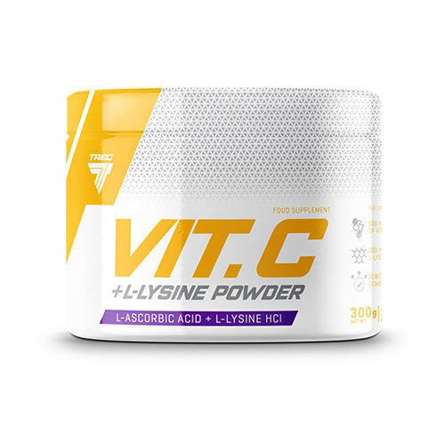 TREC Vitamin C + Lysine Powder - 3x 300g