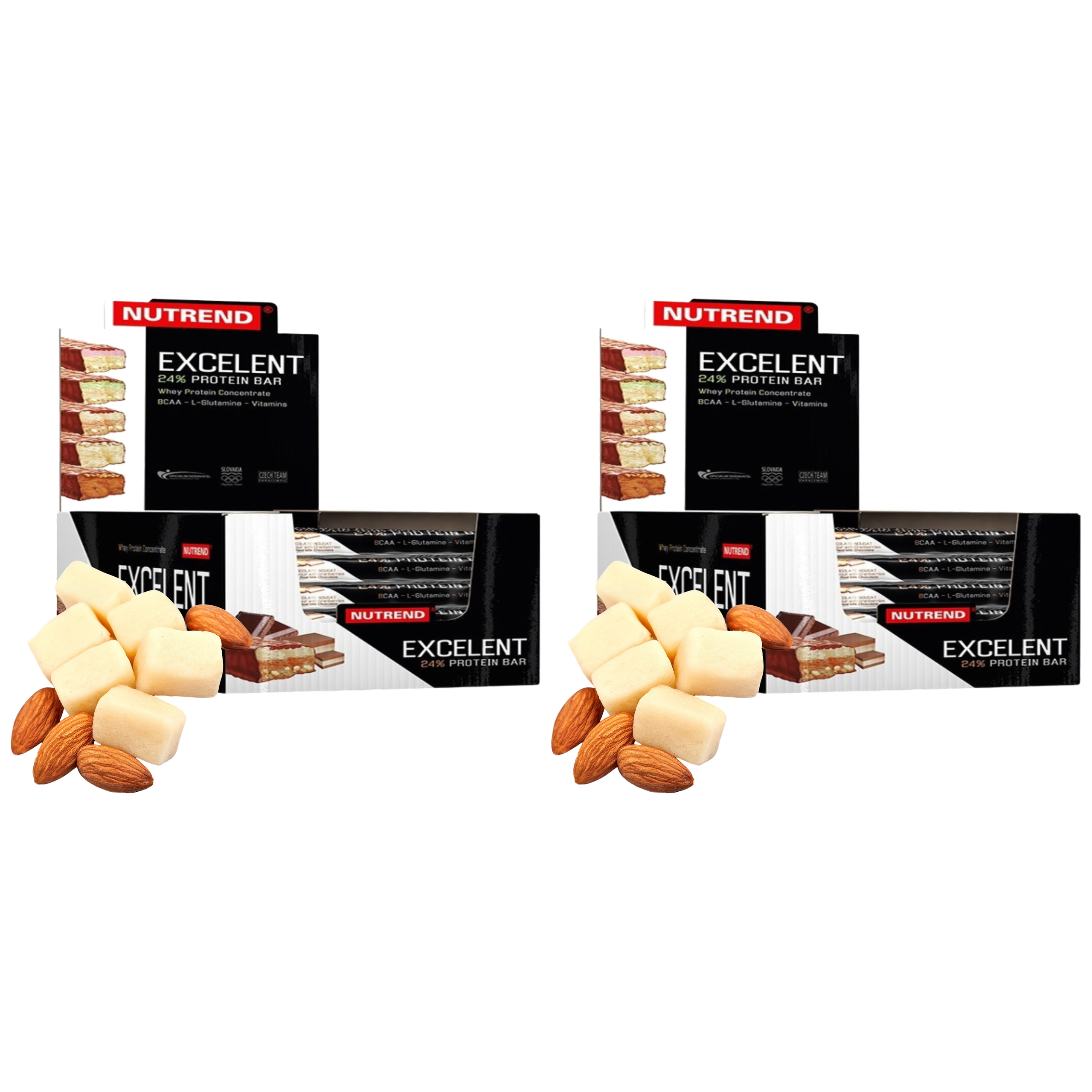 NUTREND - Excelent Protein Bar - 18x 2x 85g 