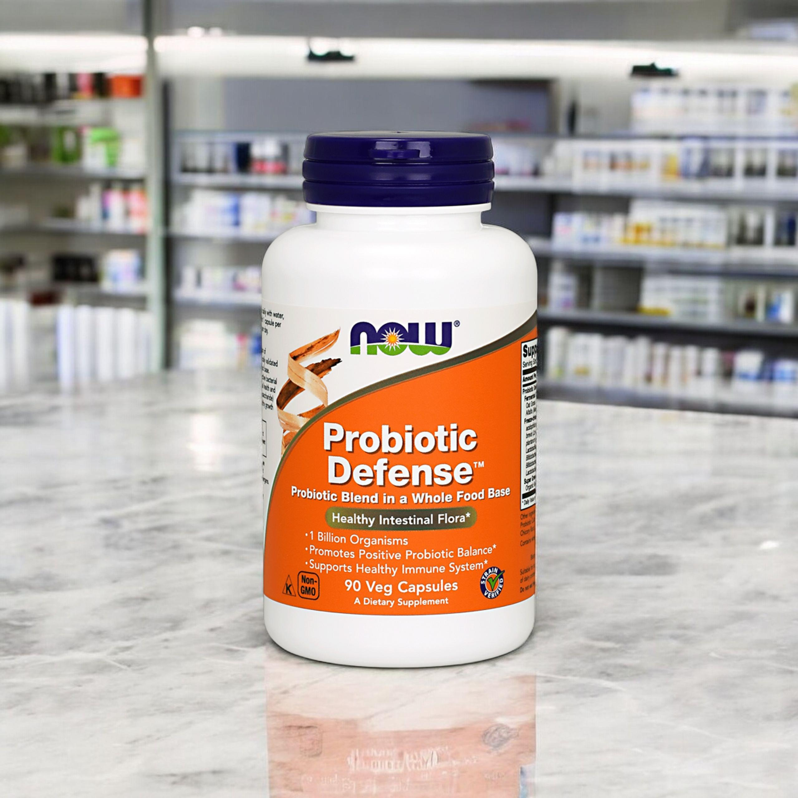 NOW Probiotic Defense - 2x 90vegcaps